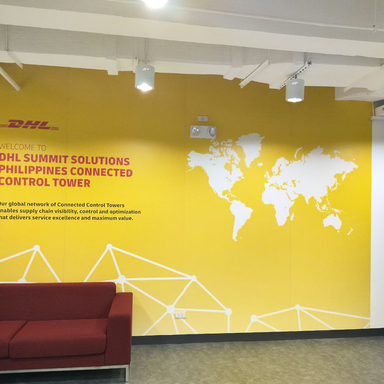 DHL Wall Mural